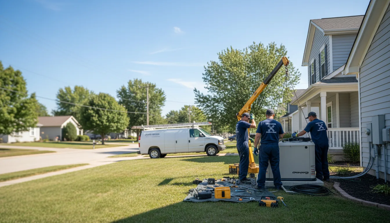 Generator Installation in Charleston, IL near me